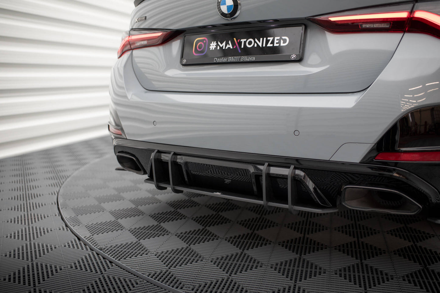 Maxton Street Pro Heckschürze für BMW 4er Gran Coupe M440i G26