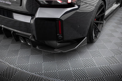 Maxton Carbon Fiber Heck Ansatz Flaps Diffusor für BMW M2 G87