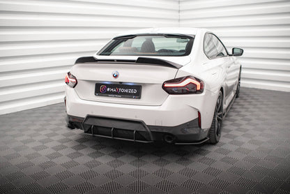 Maxton Street Pro Heck Ansatz Flaps Diffusor für BMW 2 Coupe M-Paket G42