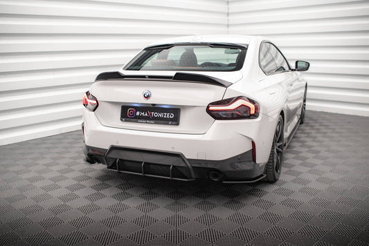 Maxton Street Pro Heck Ansatz Flaps Diffusor für BMW 2 Coupe M-Paket G42