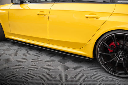 Maxton Street Pro Seitenschweller Ansatz für Audi RS4 B8