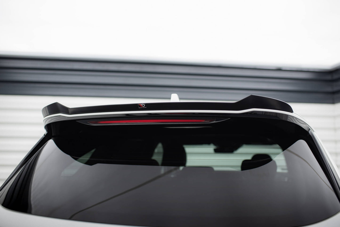Maxton Spoiler CAP für Kia Sorento Mk4 schwarz Hochglanz