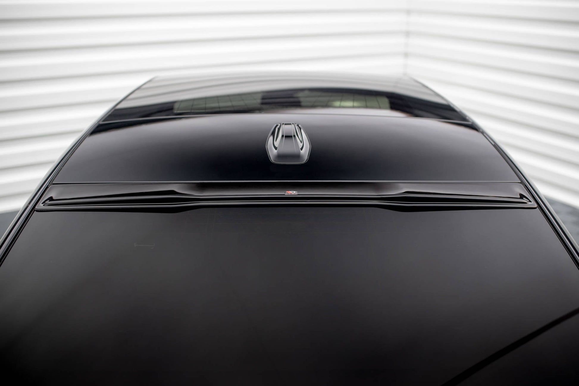 Maxton Heckscheiben Spoiler für BMW 7 M-Paket / M760e / i7 M-Paket / 7 Standard G70 schwarz Hochglanz