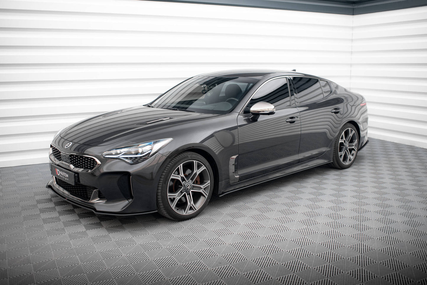 Maxton Street Pro Seitenschweller Ansatz für Kia Stinger GT / GT-Line / Standard Mk1