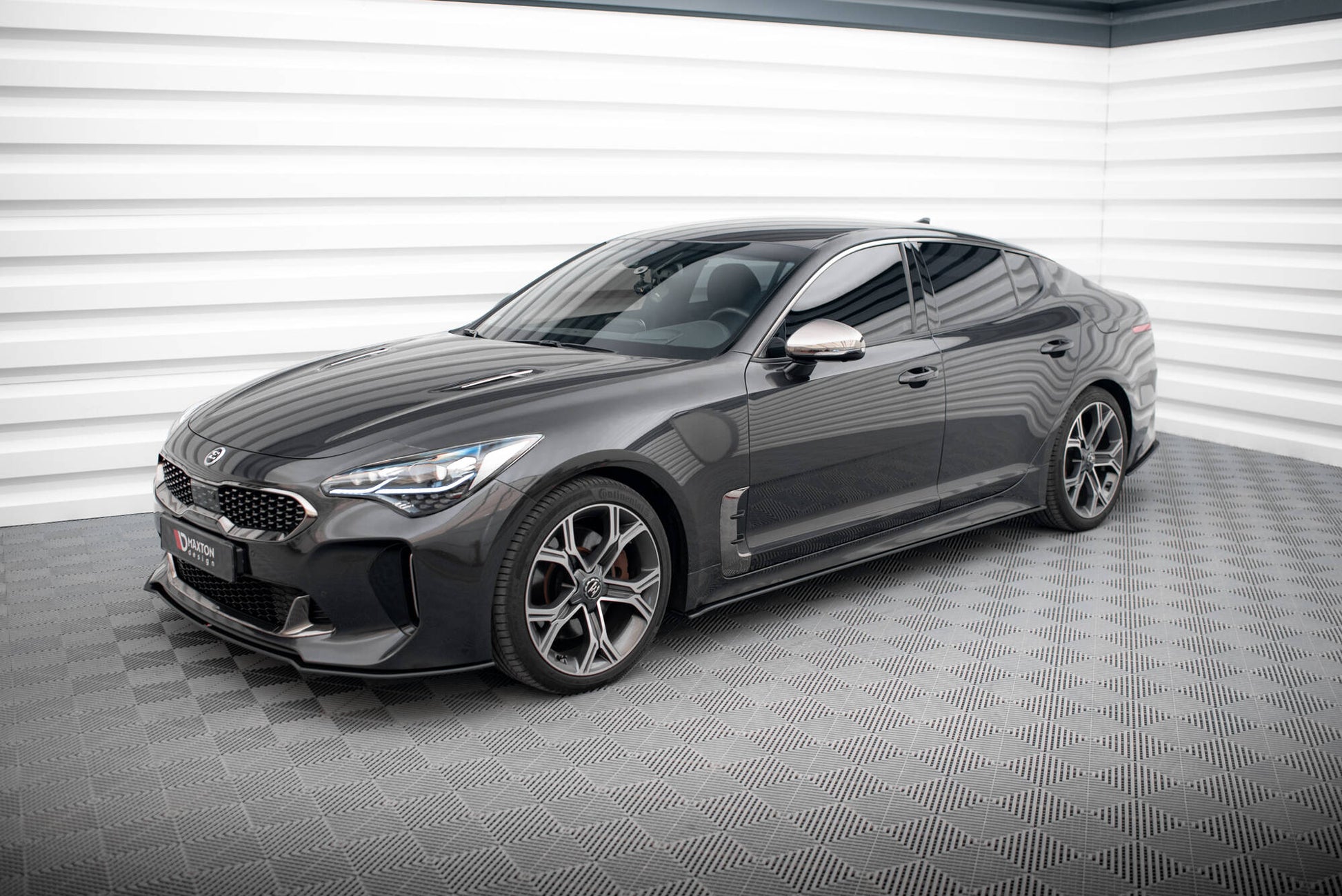 Maxton Street Pro Seitenschweller Ansatz für Kia Stinger GT / GT-Line / Standard Mk1