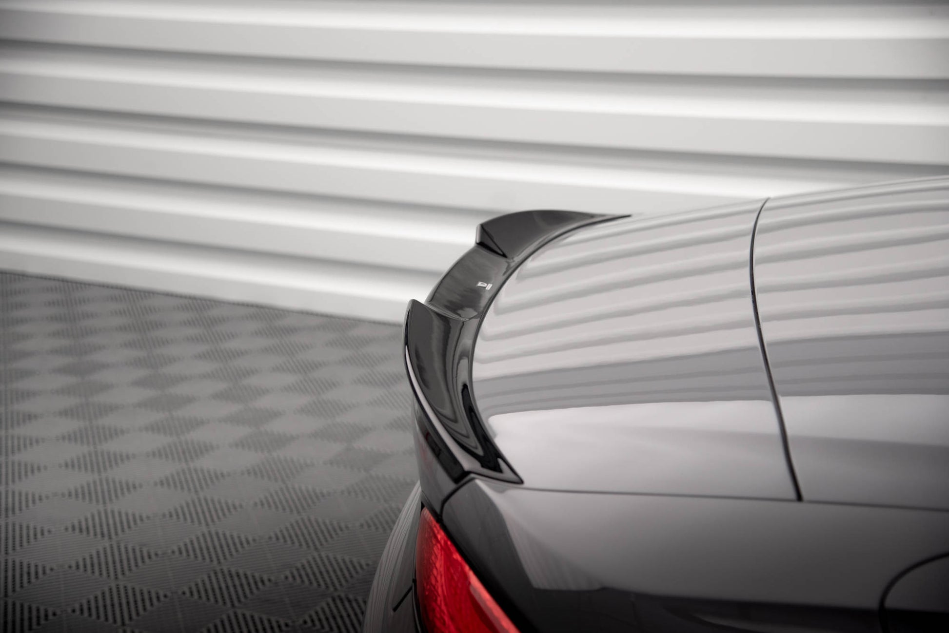 Maxton 3D Spoiler CAP für Bentley Continental Convertible GT Mk3 schwarz Hochglanz