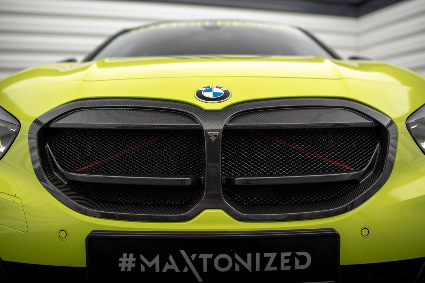 Maxton Carbon Fiber Front Grill BMW 1er F40 M-Paket/ M135i
