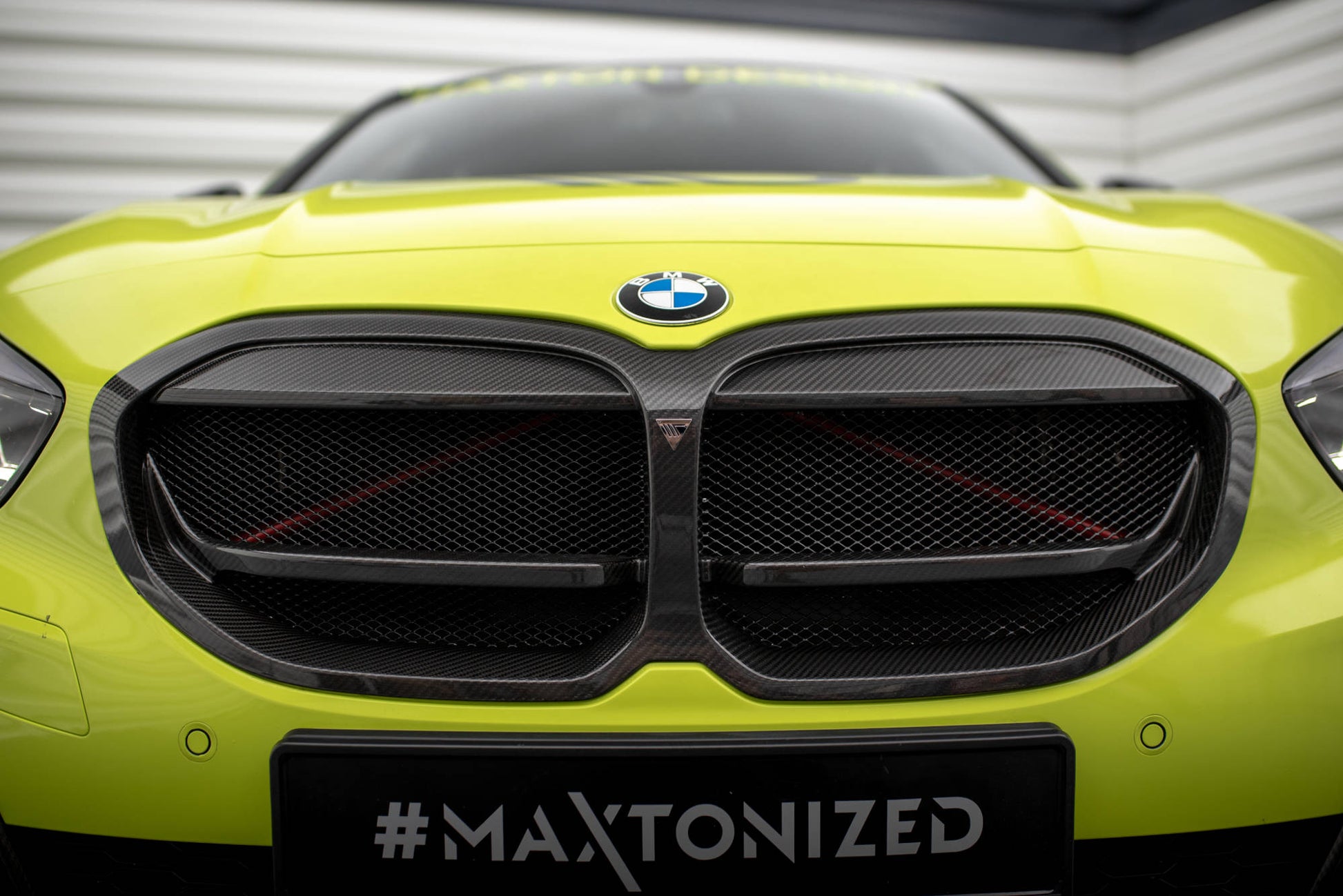 Maxton Carbon Fiber Front Grill BMW 1er F40 M-Paket/ M135i