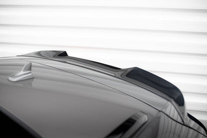 Maxton Höher Spoiler CAP für 3D Bentley Bentayga Mk1  schwarz Hochglanz