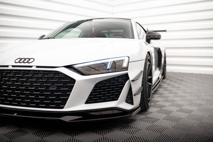 Maxton Stoßstangenflügel vorne (Canards) Audi R8 Mk2 Facelift