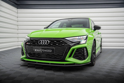 Maxton Carbon Fiber Front Splitter Audi RS3 Limousine / Sportback 8Y