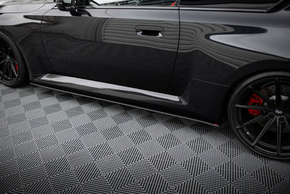 Maxton Street Pro Seitenschweller Ansatz für V.1 für BMW M2 G87