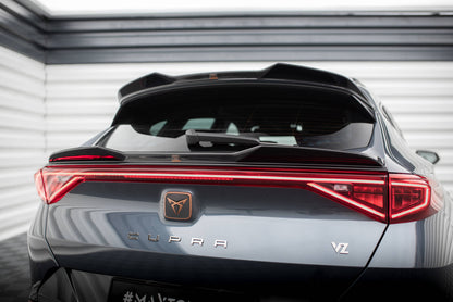Maxton Niedriger Spoiler CAP für 3D Cupra Formentor Mk1 schwarz Hochglanz