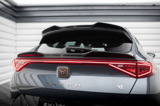 Maxton Niedriger Spoiler CAP für 3D Cupra Formentor Mk1 schwarz Hochglanz