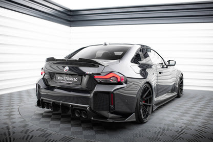 Maxton Carbon Fiber Diffusor Heck Ansatz für BMW M2 G87
