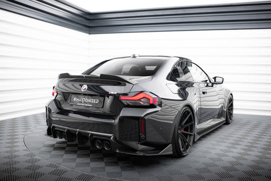 Maxton Carbon Fiber Diffusor Heck Ansatz für BMW M2 G87