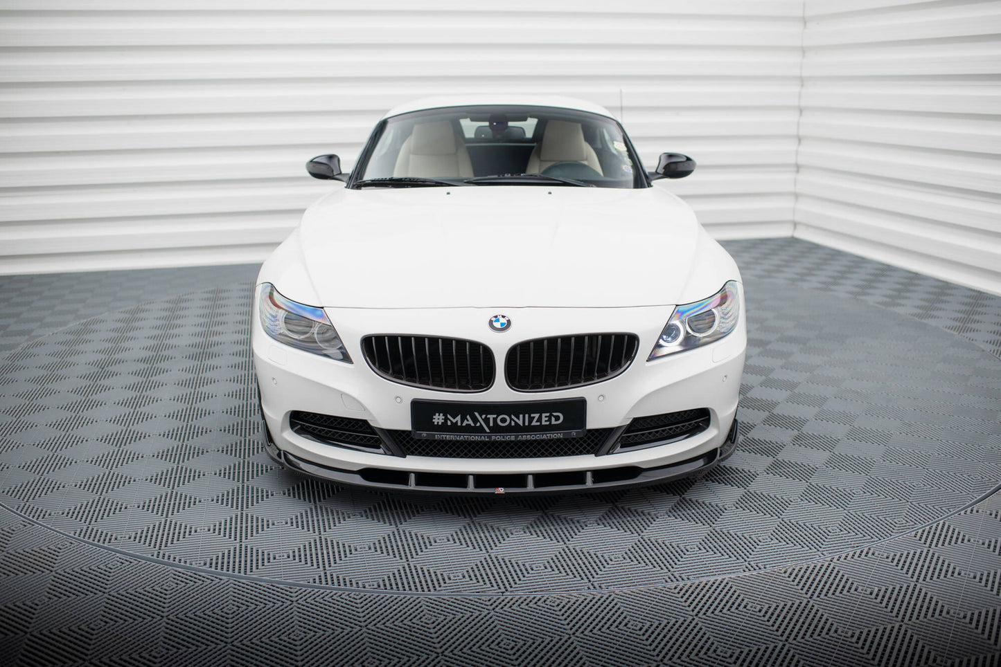 Maxton Front Ansatz V.1 für BMW Z4 E89 schwarz Hochglanz