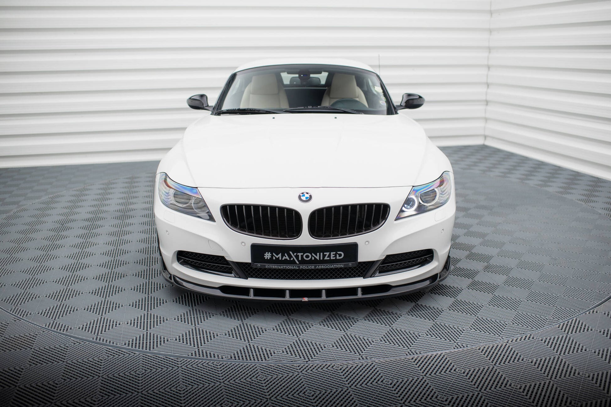 Maxton Front Ansatz V.1 für BMW Z4 E89 schwarz Hochglanz