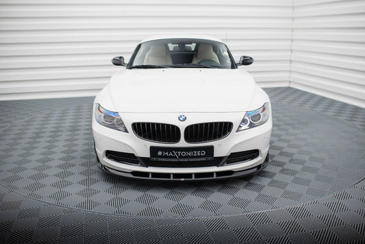 Maxton Front Ansatz V.1 für BMW Z4 E89 schwarz Hochglanz