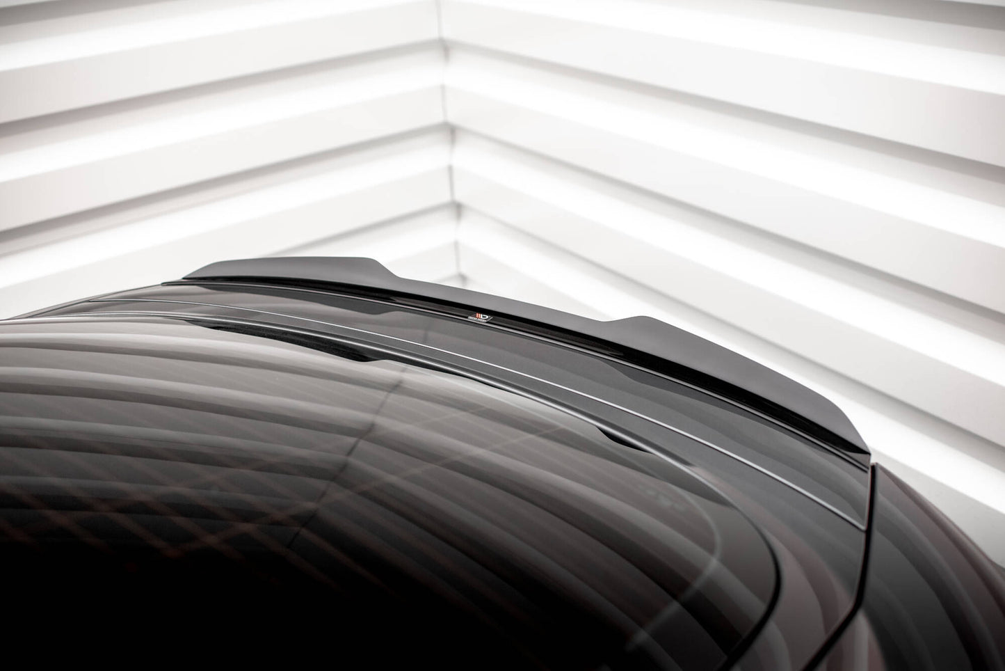 Maxton Spoiler CAP für Audi TT S / S-Line 8S schwarz Hochglanz