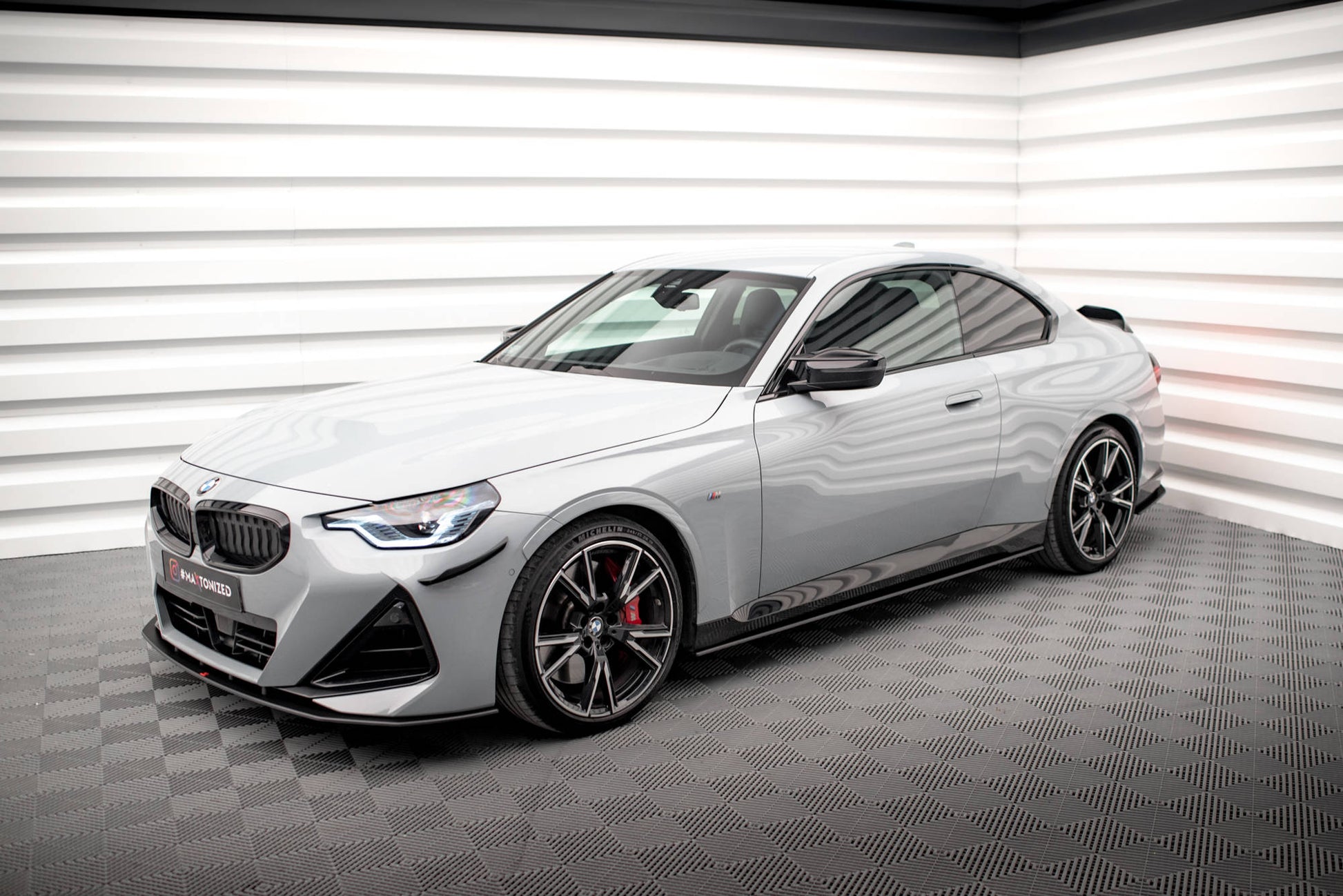 Maxton Street Pro Seitenschweller Ansatz für BMW 2 Coupe M-Paket / M240i G42