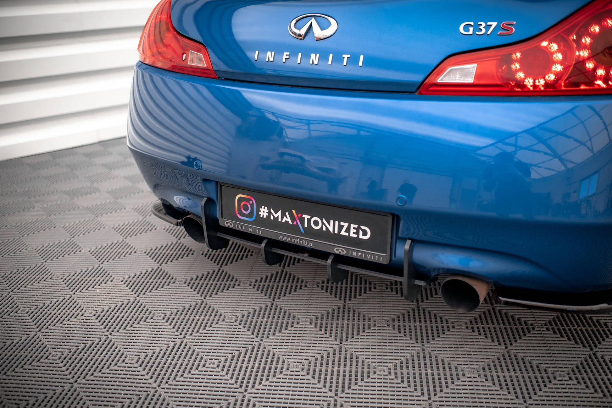 Maxton Street Pro Heckschürze für Infiniti G37 Coupe