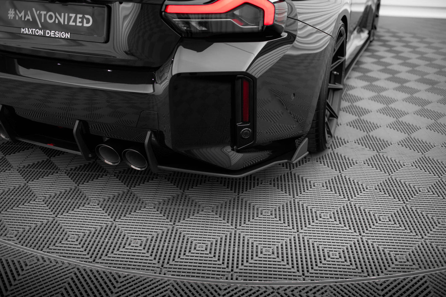Maxton Street Pro Heck Ansatz Flaps Diffusor V.2 für BMW M2 G87