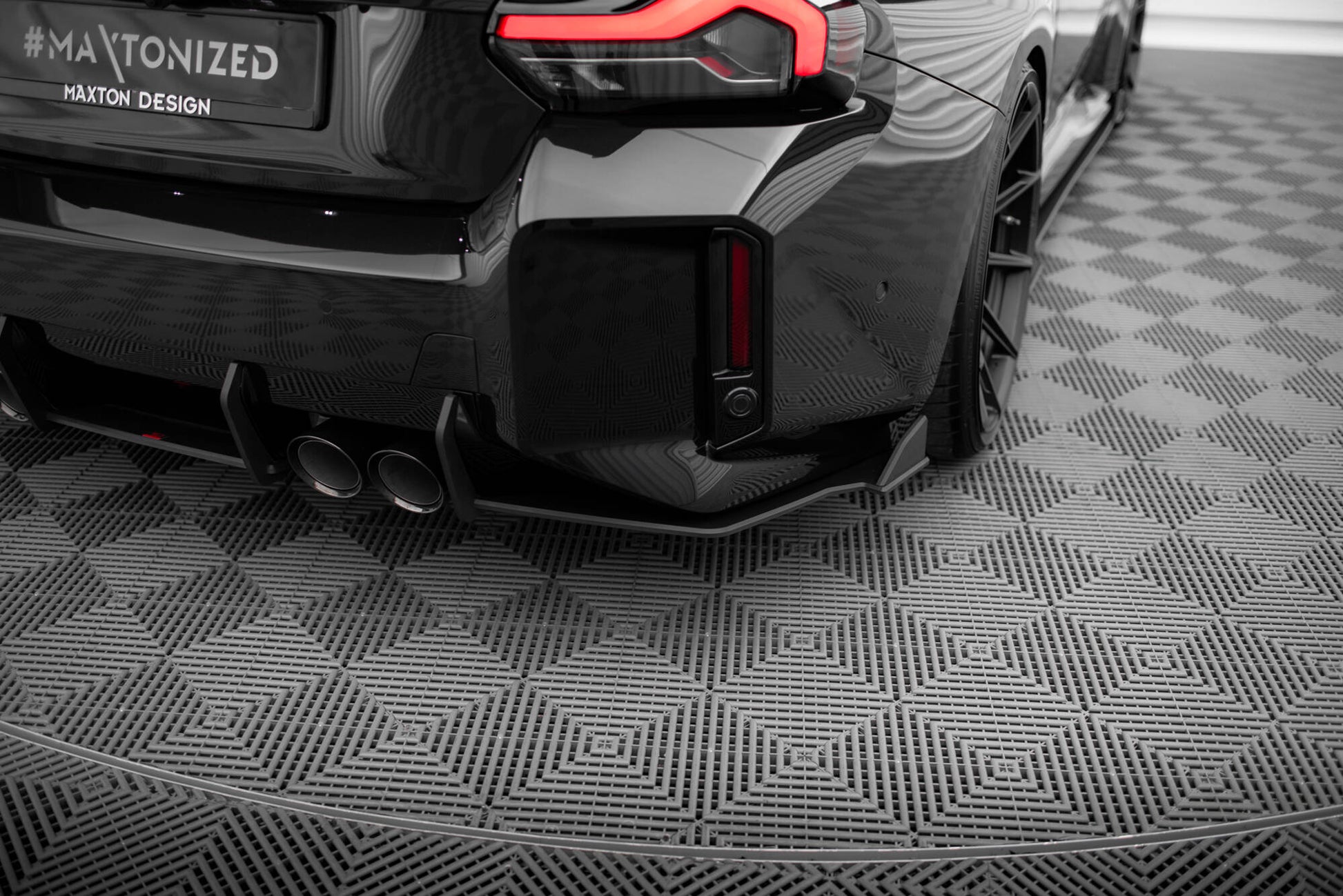 Maxton Street Pro Heck Ansatz Flaps Diffusor V.2 für BMW M2 G87