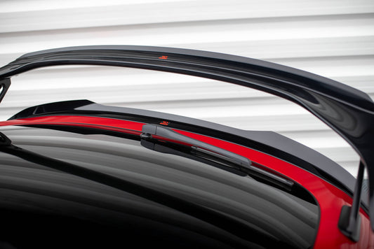Maxton Niedriger Spoiler CAP für Honda Civic Type-R Mk 11 schwarz Hochglanz