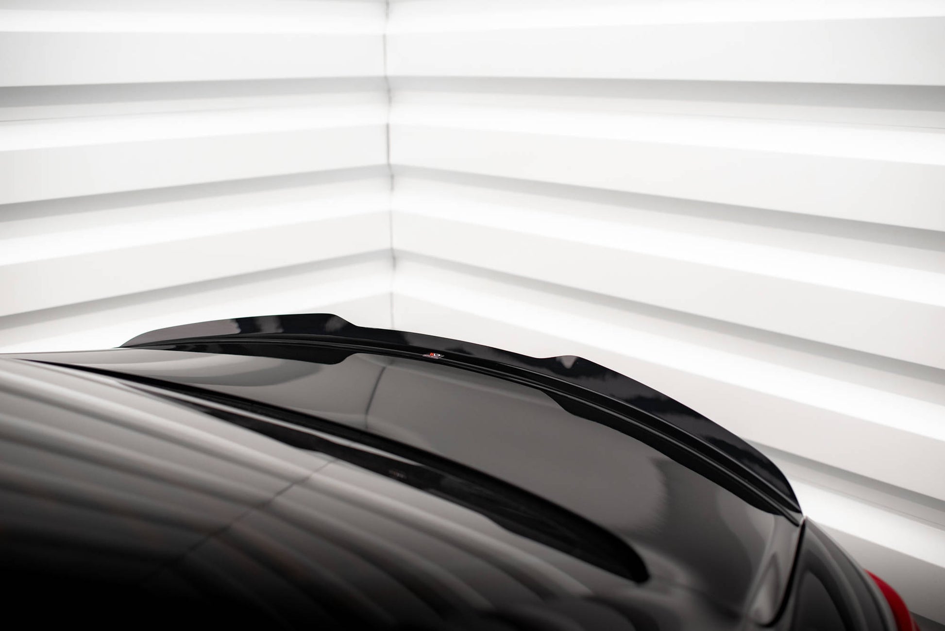 Maxton Spoiler CAP für Infiniti Q50 S Mk1 schwarz Hochglanz