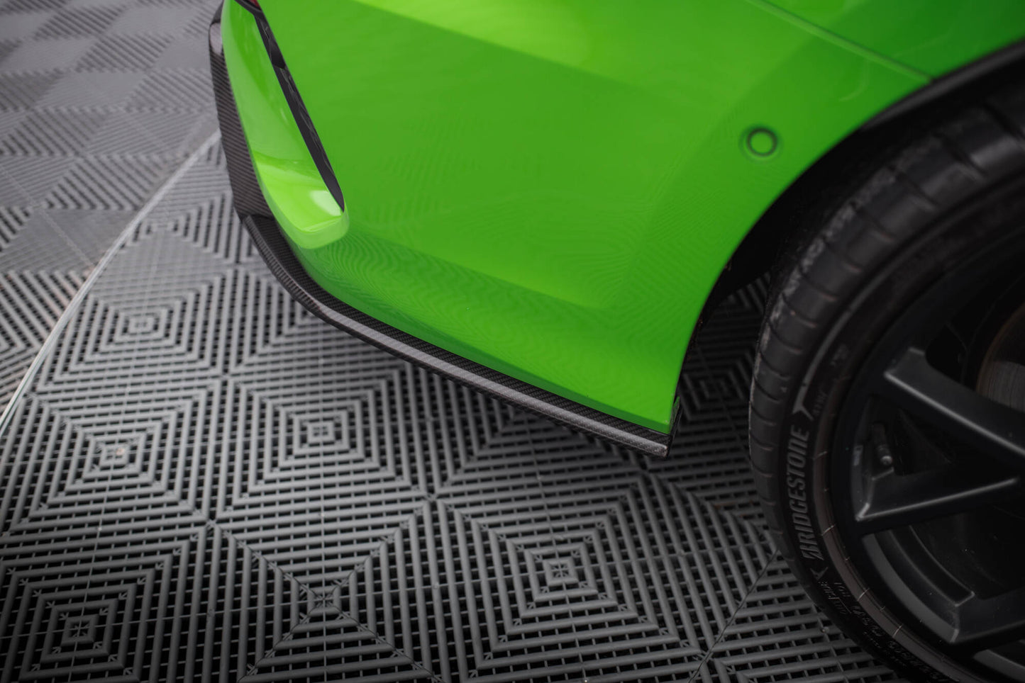 Maxton Carbon Fiber Heck Ansatz Flaps Diffusor V.2 für  Audi RS3 Limousine 8Y
