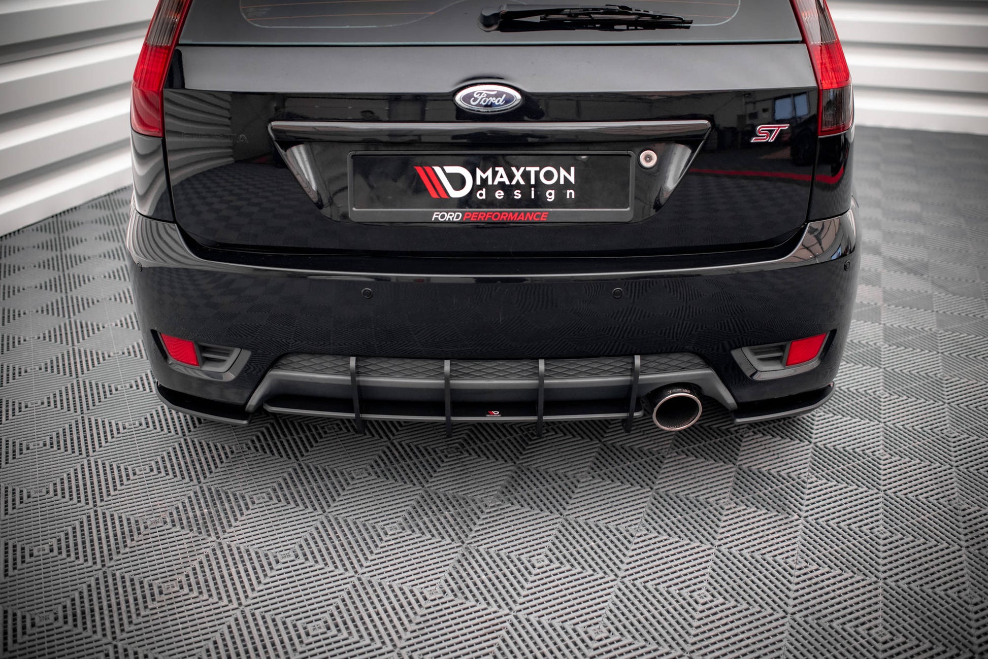 Maxton Street Pro Heckschürze für Ford Fiesta ST Mk6