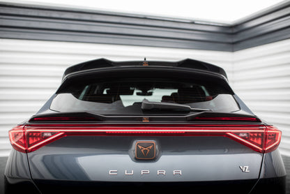 Maxton Niedriger Spoiler CAP für 3D Cupra Formentor Mk1 schwarz Hochglanz