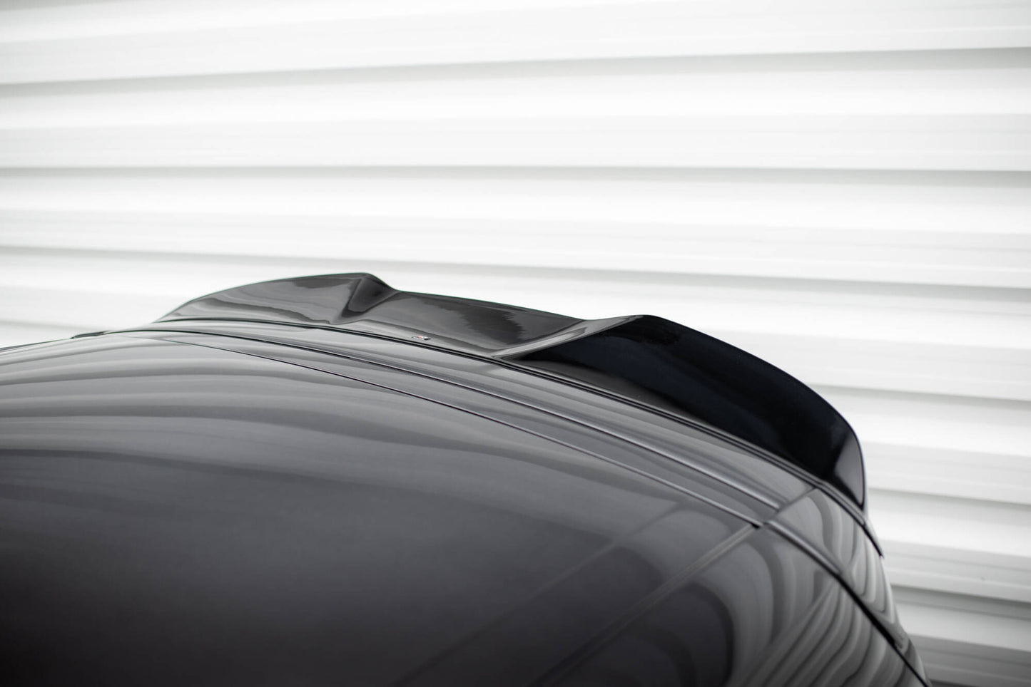 Maxton Spoiler CAP für 3D Ford S-Max ST-Line Mk2 schwarz Hochglanz