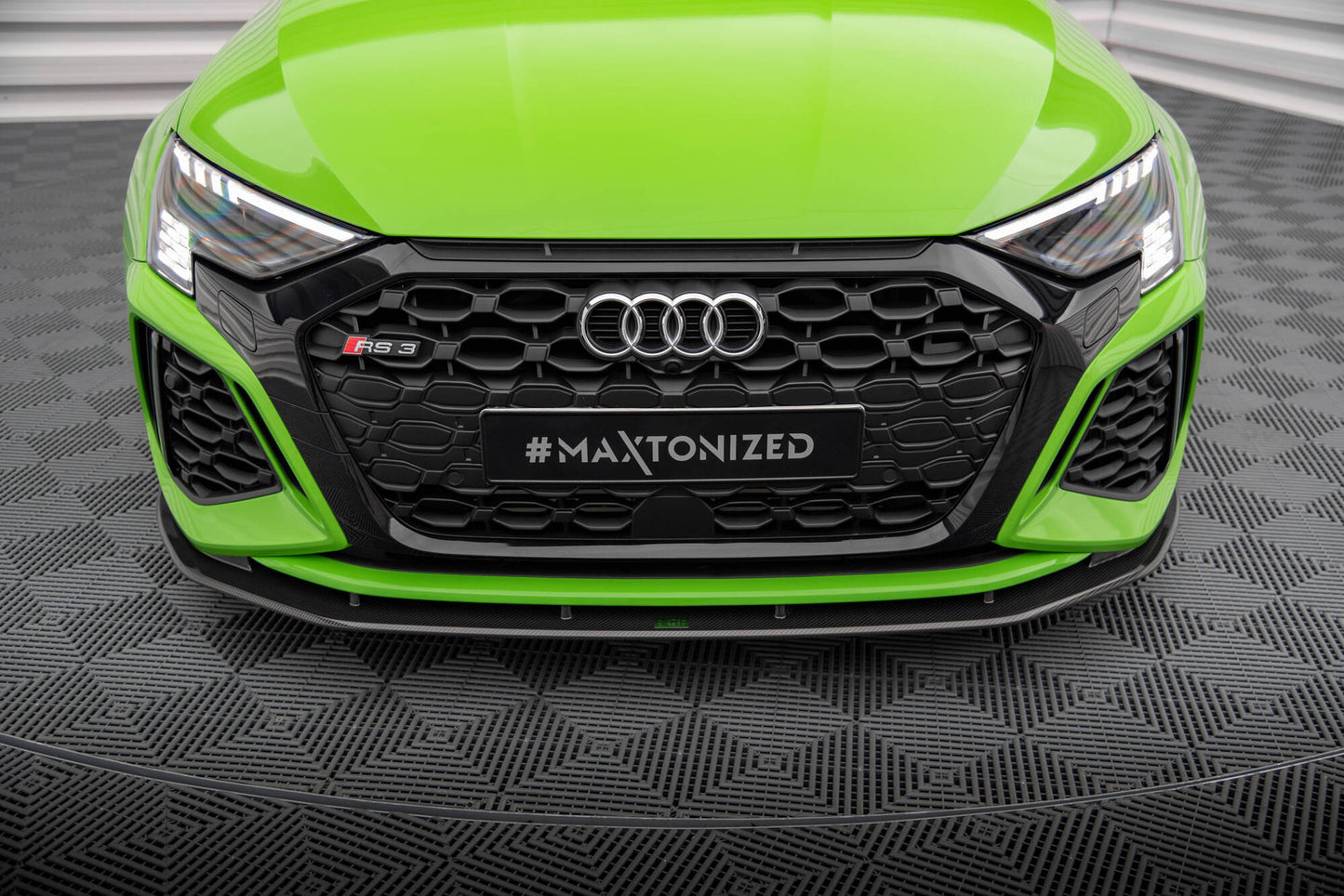 Maxton Carbon Fiber Front Splitter Audi RS3 Limousine / Sportback 8Y