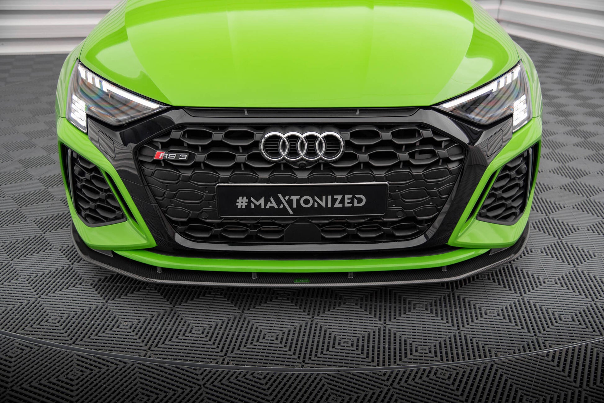 Maxton Carbon Fiber Front Splitter Audi RS3 Limousine / Sportback 8Y