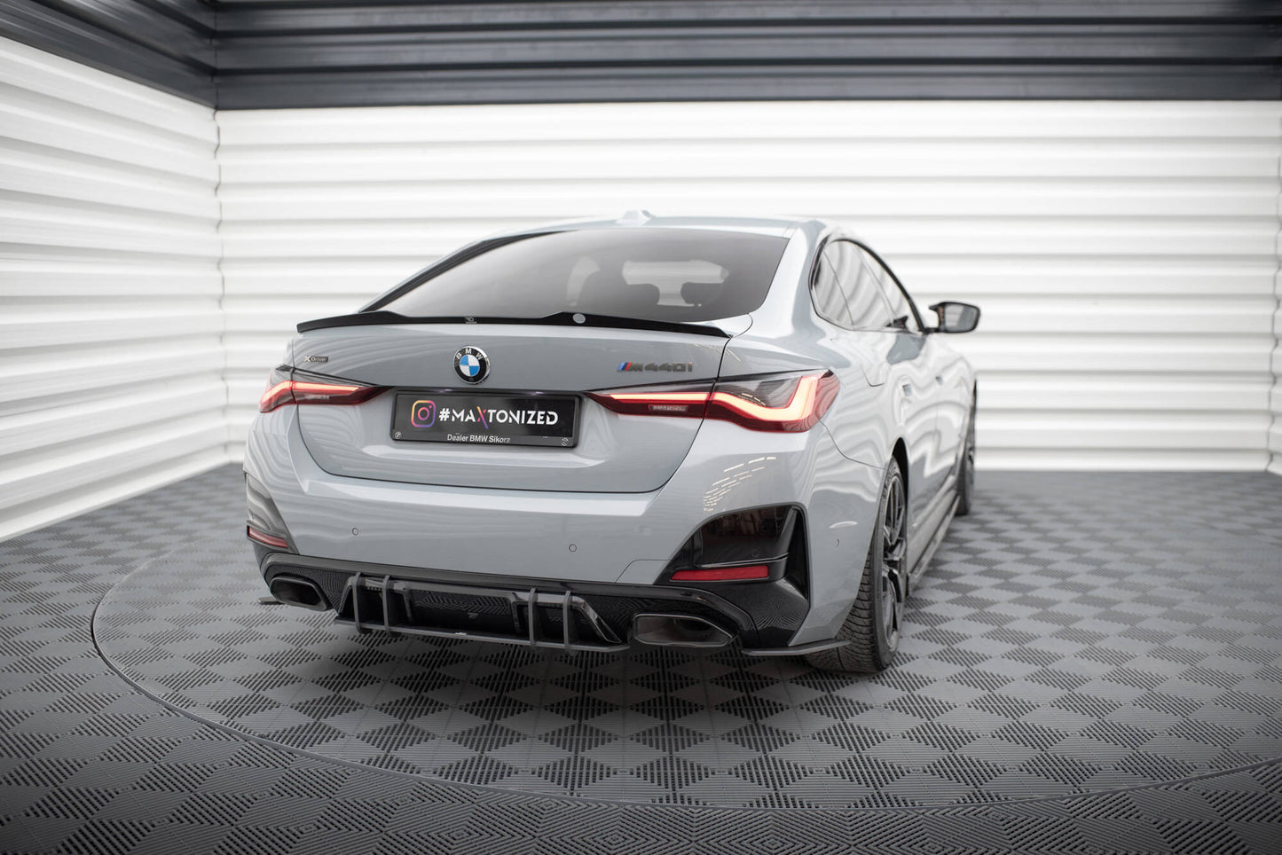 Maxton Street Pro Heckschürze für BMW 4er Gran Coupe M440i G26