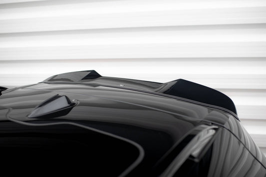 Maxton Spoiler CAP für 3D BMW X7 M-Paket G07  schwarz Hochglanz