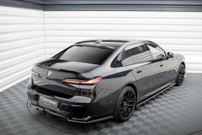 Maxton Heckscheiben Spoiler für BMW 7 M-Paket / M760e / i7 M-Paket / 7 Standard G70 schwarz Hochglanz
