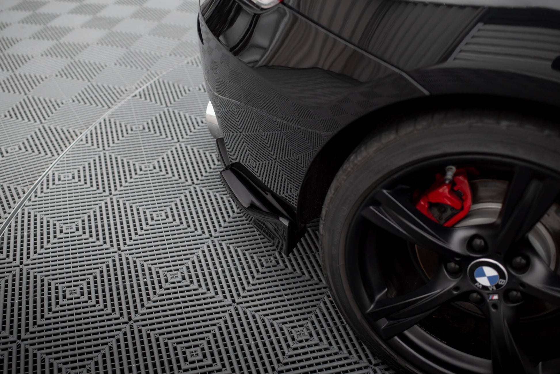 Maxton Heck Ansatz Flaps Diffusor für BMW Z4 M-Paket E89 Facelift schwarz Hochglanz
