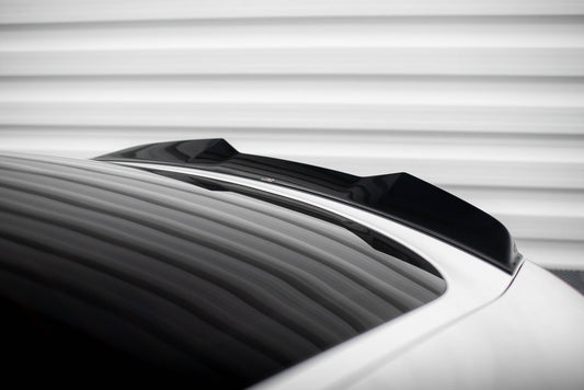 Maxton Spoiler CAP für 3D Audi TT 8J schwarz Hochglanz