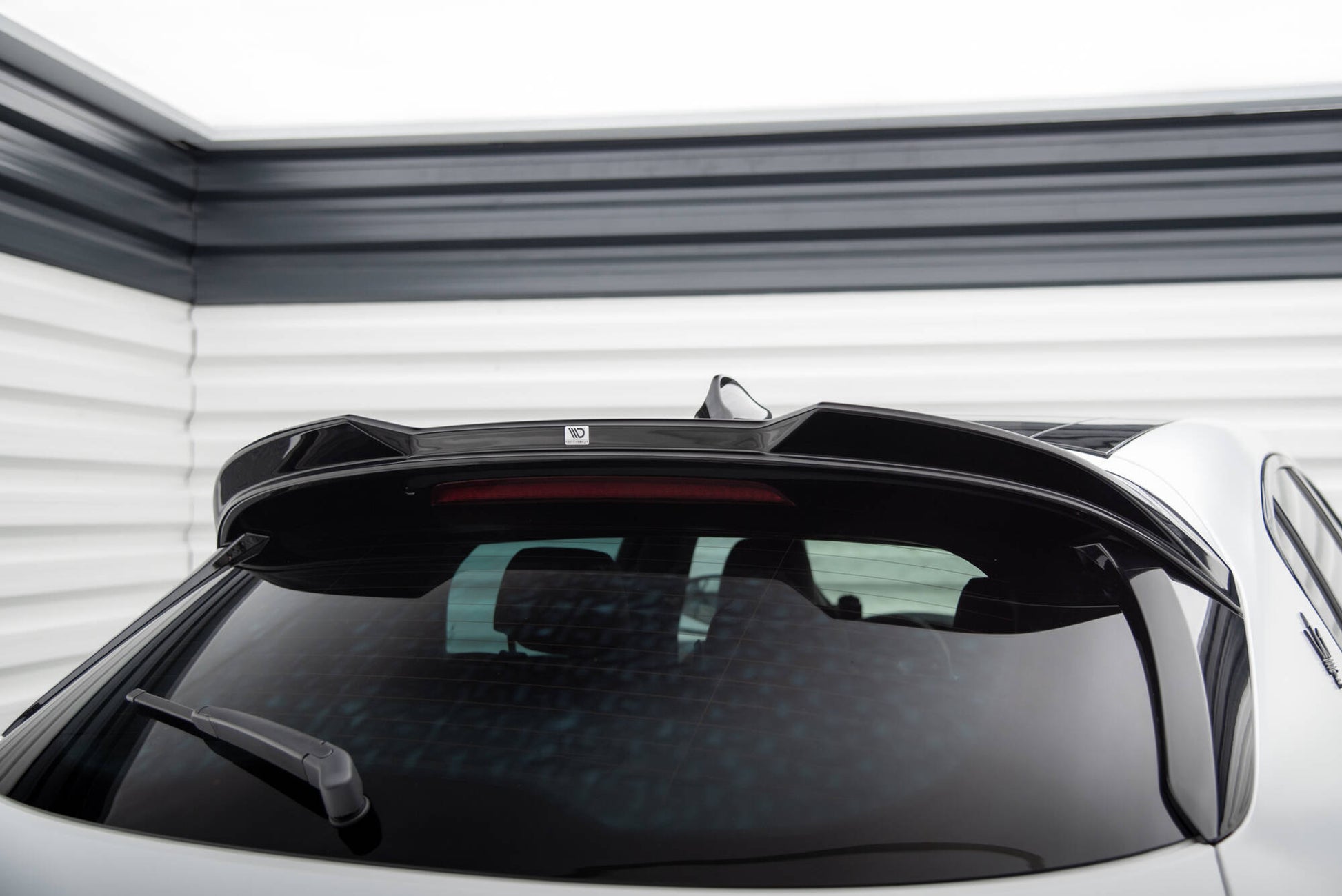 Maxton Spoiler CAP für 3D Maserati Grecale GT / Modena Mk1 schwarz Hochglanz
