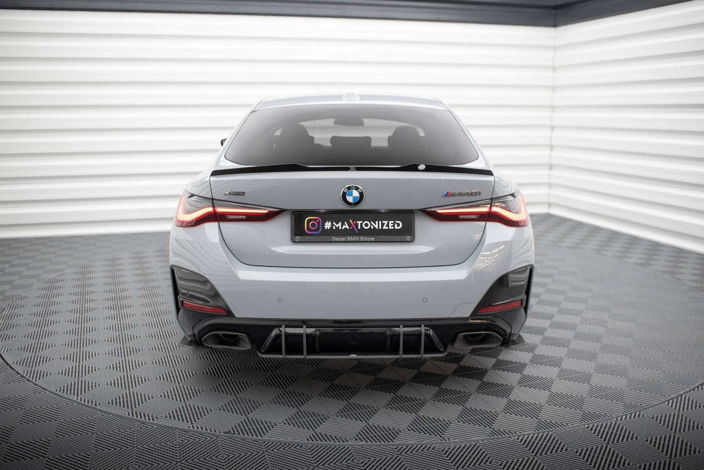 Maxton Street Pro Heckschürze für BMW 4er Gran Coupe M440i G26