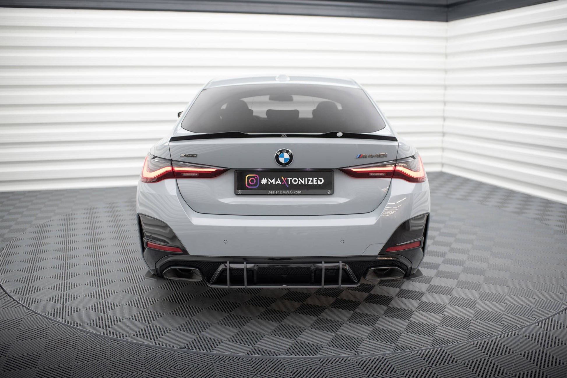 Maxton Street Pro Heckschürze für BMW 4er Gran Coupe M440i G26