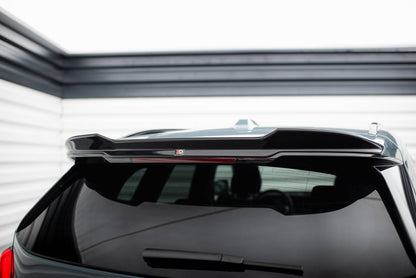 Maxton Spoiler CAP für 3D BMW X1 M-Paket U11 schwarz Hochglanz