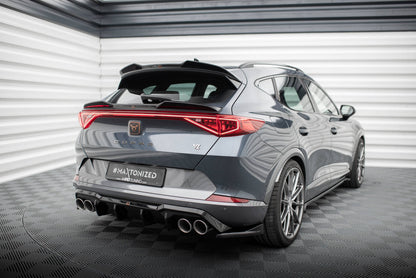 Maxton Diffusor Heck Ansatz für + Endschalldampfer Sportauspuff Attrappe Cupra Formentor Mk1