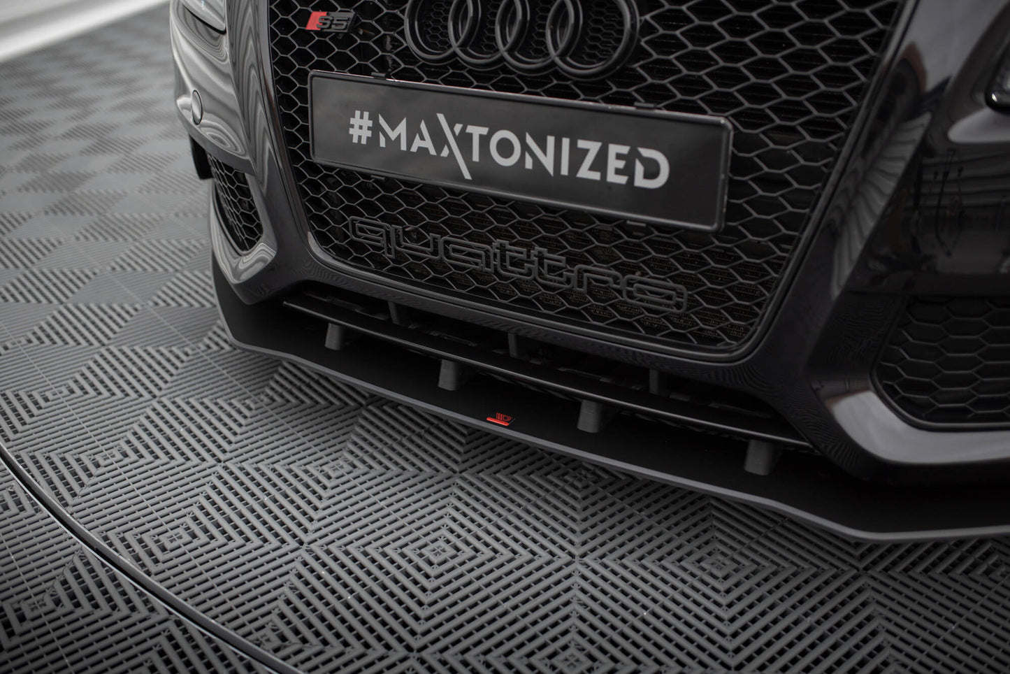 Maxton Street Pro Front Ansatz für für Audi S5 / A5 S-Line 8T