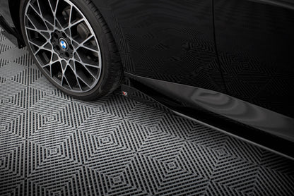 Maxton Side Flaps BMW 2 Coupe G42 schwarz Hochglanz