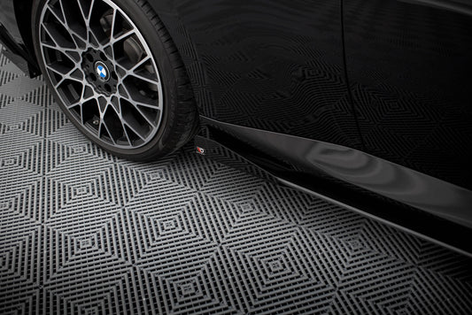 Maxton Side Flaps BMW 2 Coupe G42 schwarz Hochglanz