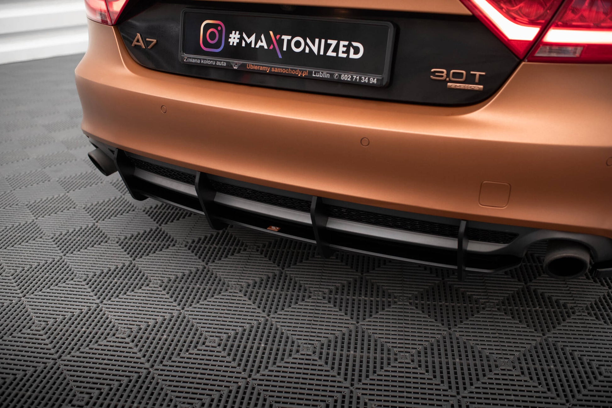 Maxton Street Pro Heckschürze für Audi A7 C7